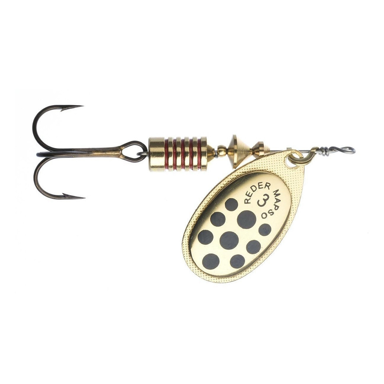 Köp Jaxon Reder 3 - Guld/Svarta prickar prickar (7g) på Miekofishing.se!