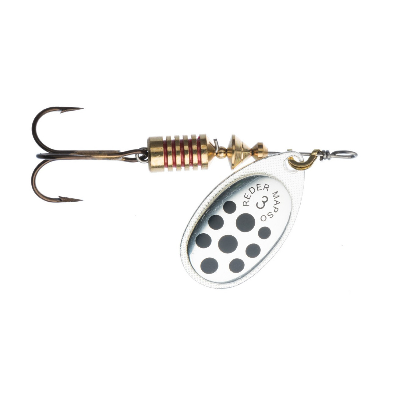 Köp Jaxon Reder 3 - Silver/Svarta prickar prickar (7g) på Miekofishing.se!