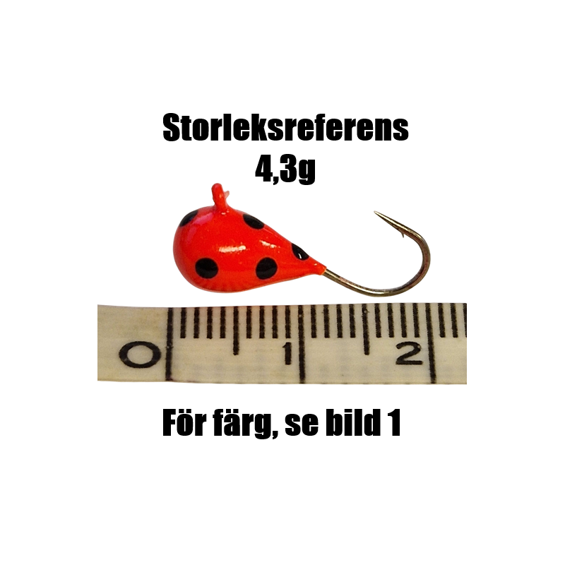 Köp Såjva Mormyska 4,3 gr - Fire Tiger på MiEKOfishing.se!