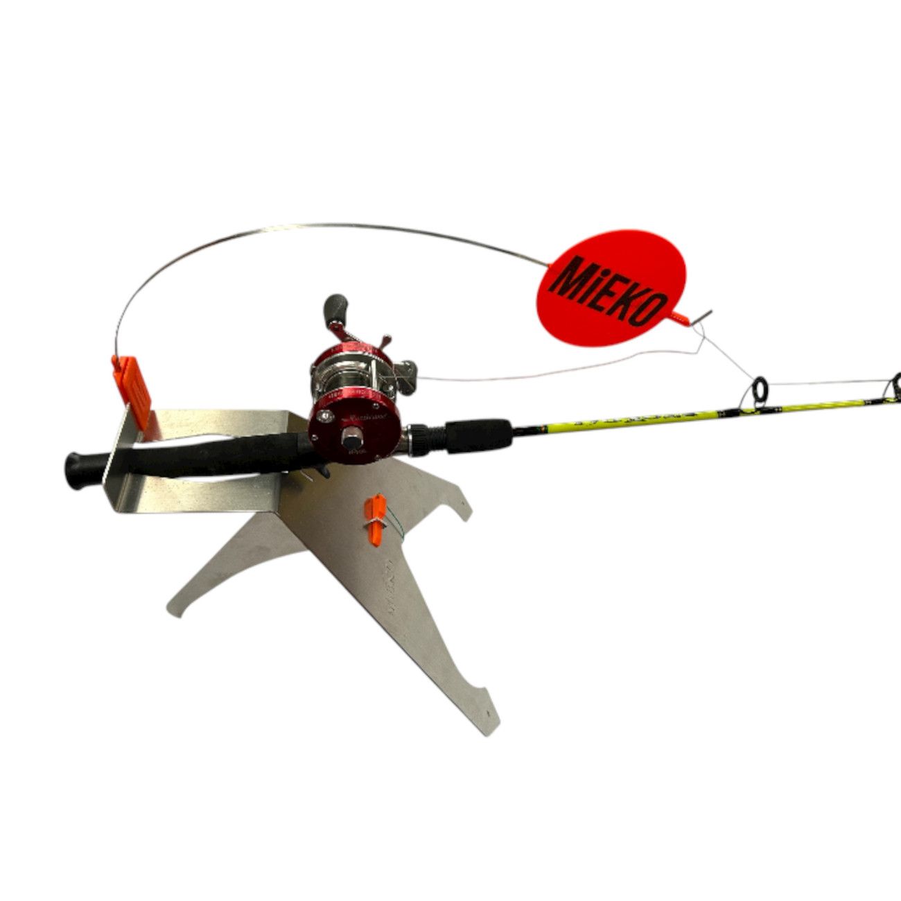 Köp enkel vipphållare till ismetehållaren Skarven på Miekofishing.se!