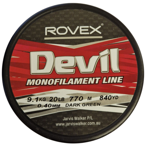 Köp din Rovex Devil Mono Lina 0,40 mm på Mieko Fishing!