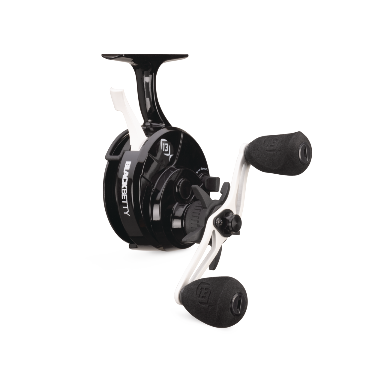 Köp 13 Fishing Black Betty Freefall GHOST Aluminium - LH på MiEKO!