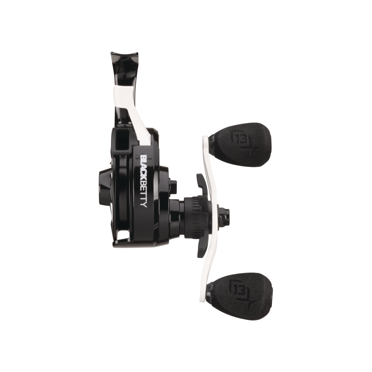 Köp 13 Fishing Black Betty Freefall GHOST Aluminium - LH på MiEKO!