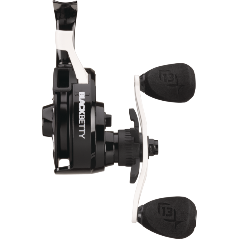 Köp 13 Fishing Black Betty Freefall GHOST Aluminium - LH på MiEKO!