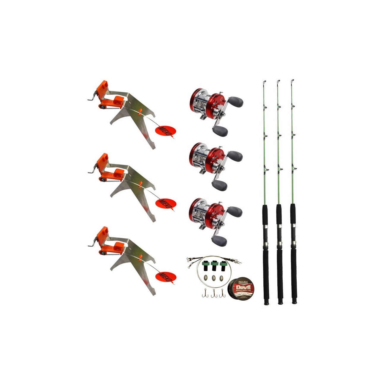 Köp Ismeteset Gädda 1 - All Inclusive (3-pack) på Miekofishing.se!