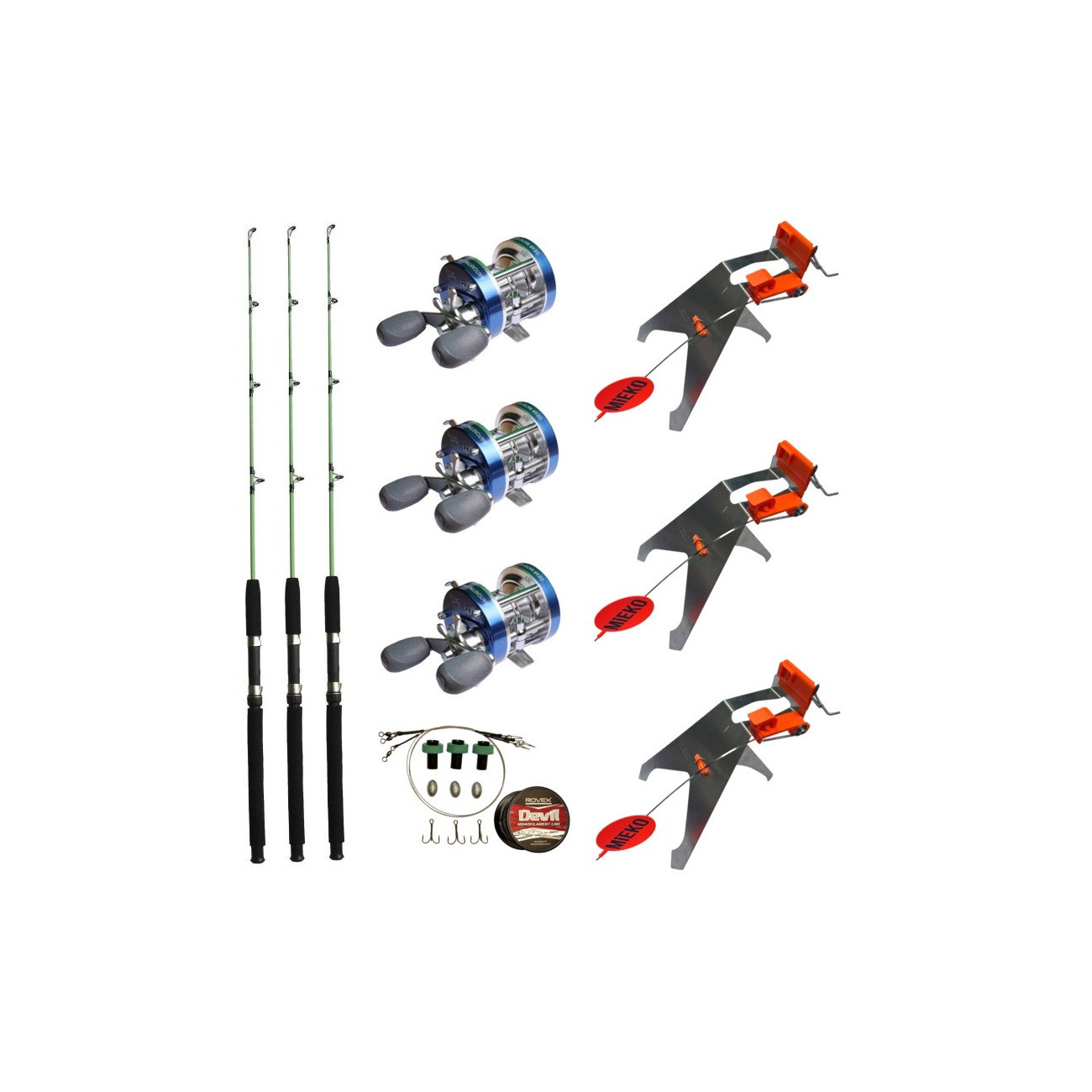 Köp Ismeteset Gädda 1 - All Inclusive (3-pack) på Miekofishing.se!