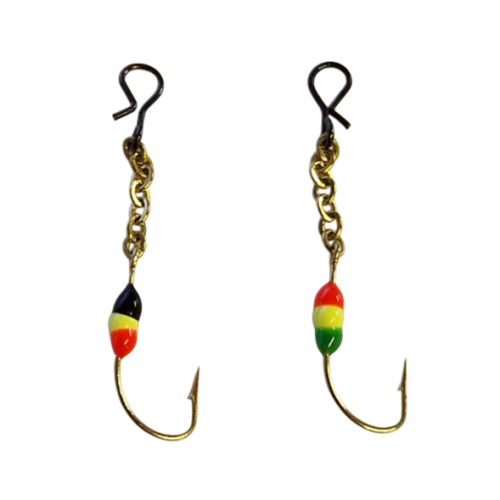 Köp FIBE Enkelkrok på kedja - Pimpelkedja med lyskrok (2-P) på MiEKO!