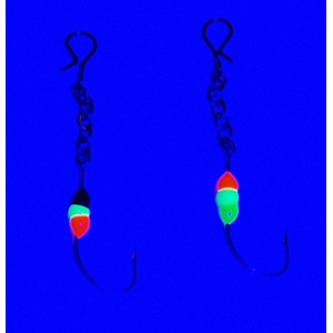 Köp FIBE Enkelkrok på kedja - Pimpelkedja med lyskrok (2-P) på MiEKO!