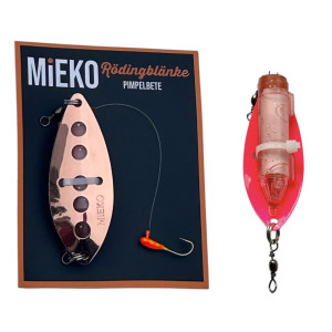 Köp Mieko Rödingblänke - Pink (Fluo) med mormyska på Miekofishing.se!