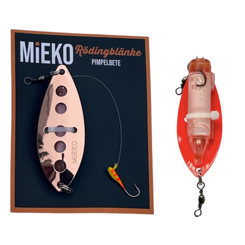 Köp Mieko Rödingblänke - Hot Orange med mormyska på Miekofishing.se!