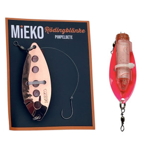 Köp Mieko Rödingblänke - Pink (Fluo) med krok B983 på Miekofishing.se!