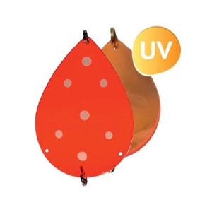 Köp Søvik DividalsBlinken 58mm - UV Fluo Orange/Koppar på MiEKO!