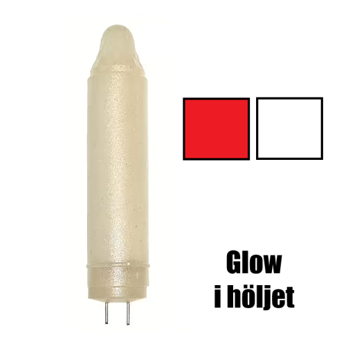 Köp BG Blinkpirk Dubbelblink - Röd/Vit på Miekofishing.se!