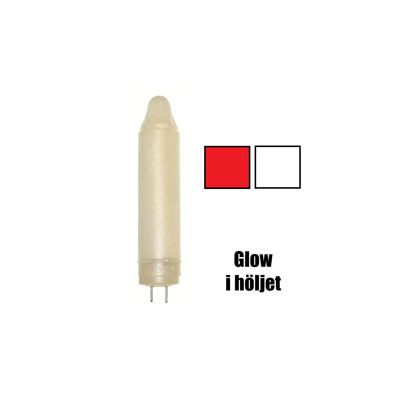 Köp BG Blinkpirk Dubbelblink - Röd/Vit på Miekofishing.se!