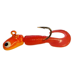 Köp din mormyska Twisted Tail - Fluo Röd (färg 3) på Mieko Fishing!