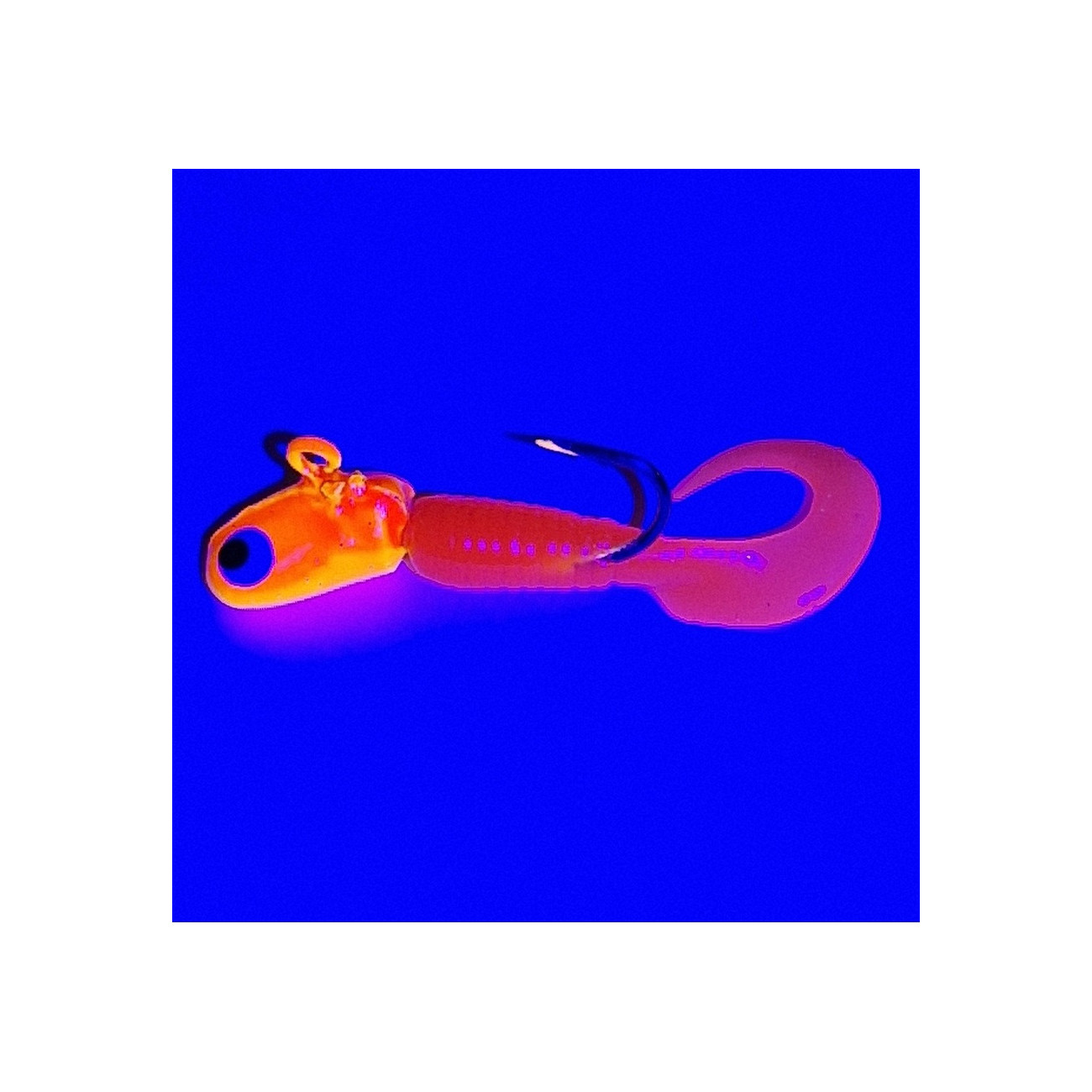 Köp din mormyska Twisted Tail - Fluo Röd (färg 3) på Mieko Fishing!