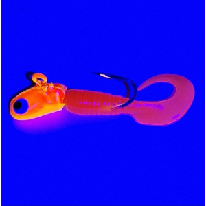 Köp din mormyska Twisted Tail - Fluo Röd (färg 3) på Mieko Fishing!