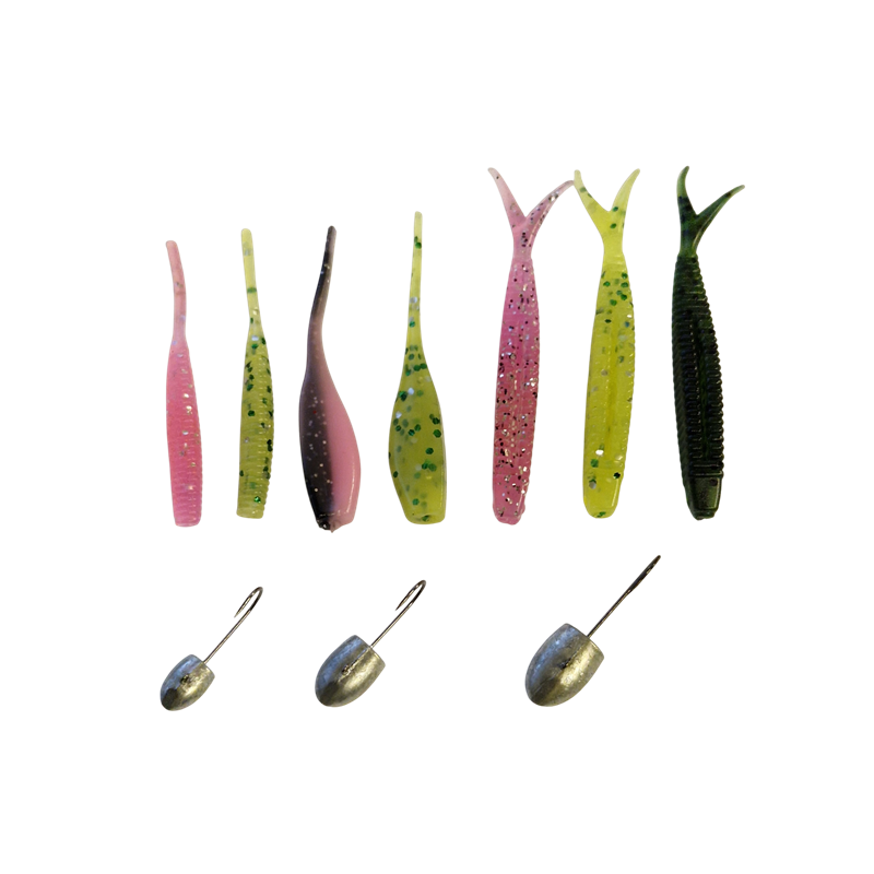 Köp IFISH Rubber IZE Mini Pimpeljigg Kit - 24p på Miekofishing.se!