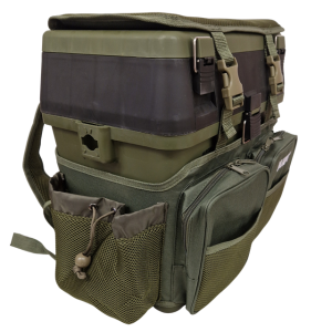 Köp Jaxon Pimpelskrylla Grön/Svart inkl ryggsäckstillsats på MiEKO!