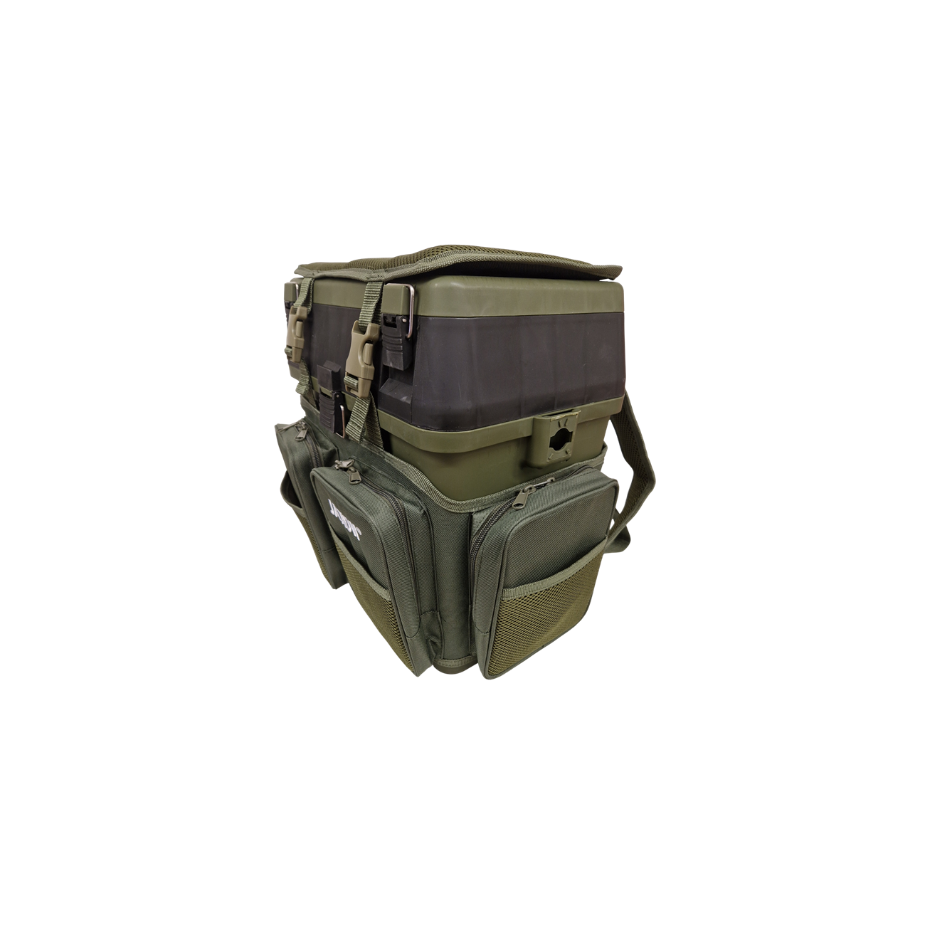 Köp Jaxon Pimpelskrylla Grön/Svart inkl ryggsäckstillsats på MiEKO!