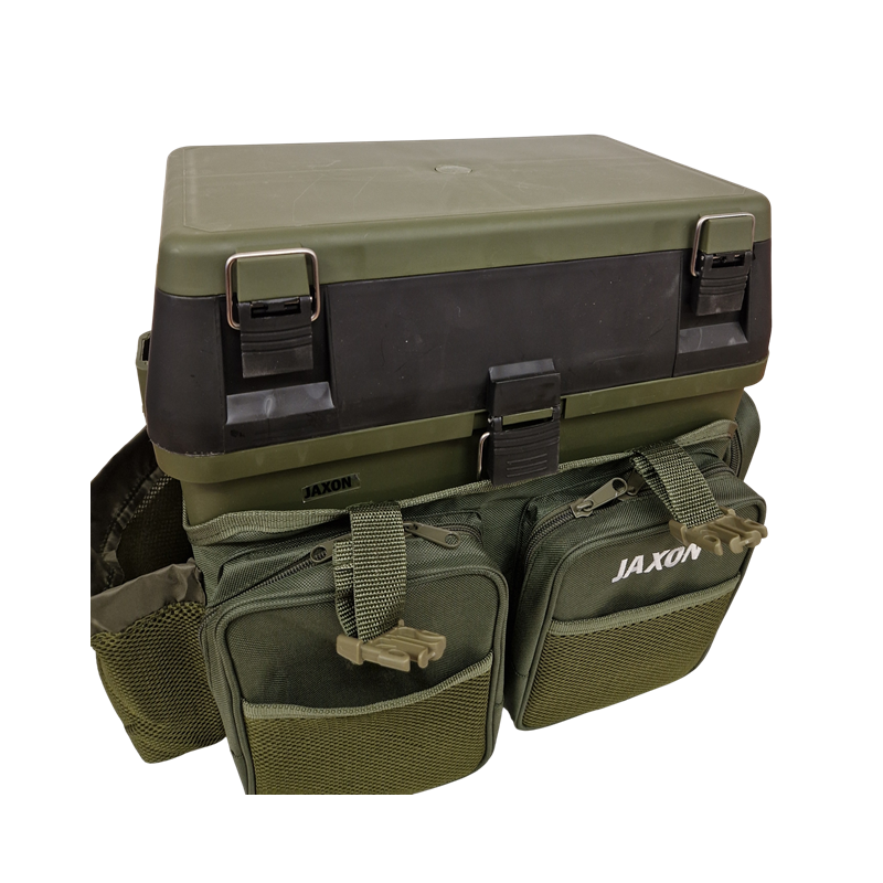 Köp Jaxon Pimpelskrylla Grön/Svart inkl ryggsäckstillsats på MiEKO!