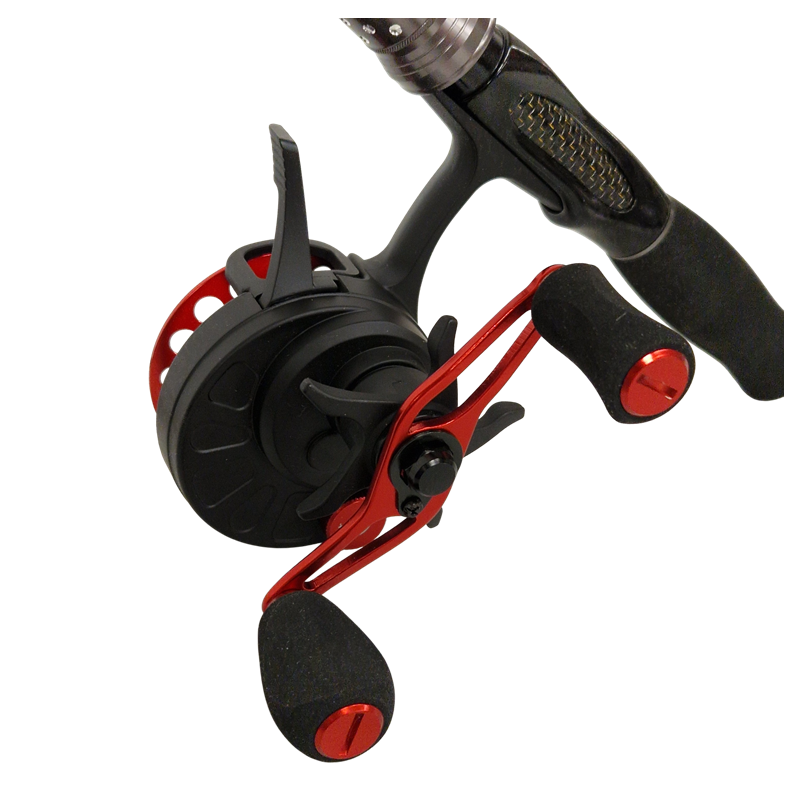 Köp Ice-Max (M) kombo med rulle (BG Trigger) på Miekofishing.se