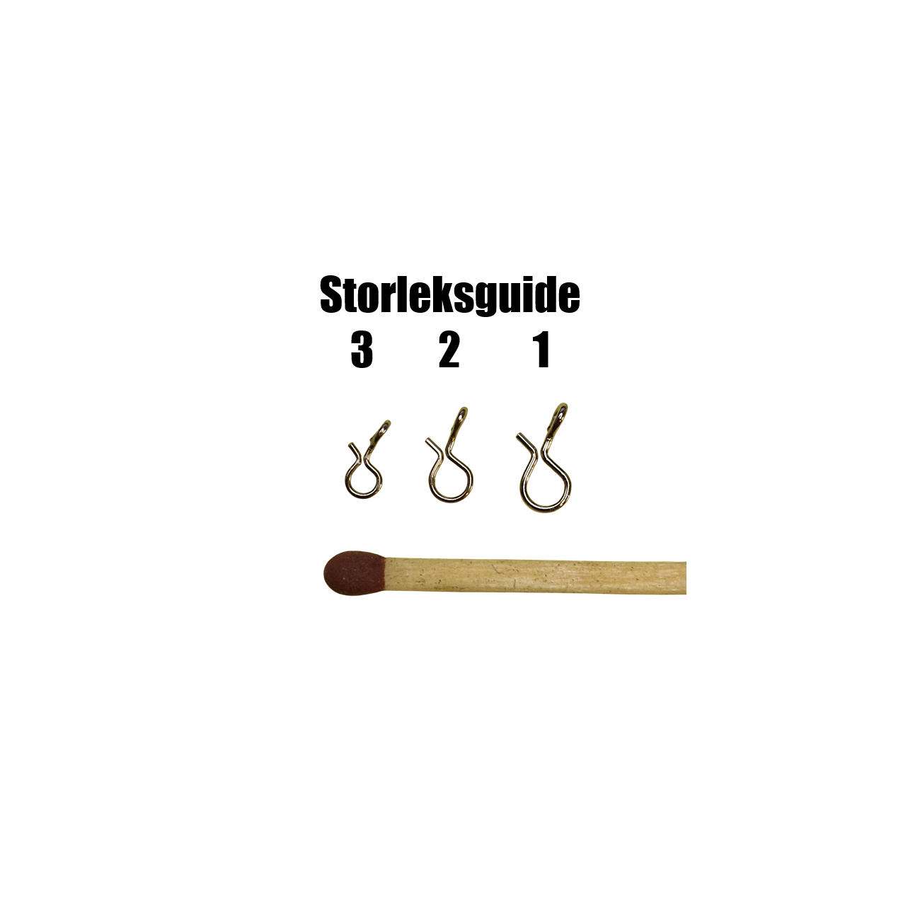 Köp Wiggler Snapper/Flugclipset 3 (5,7 mm) 10-pack på Miekofishing.se