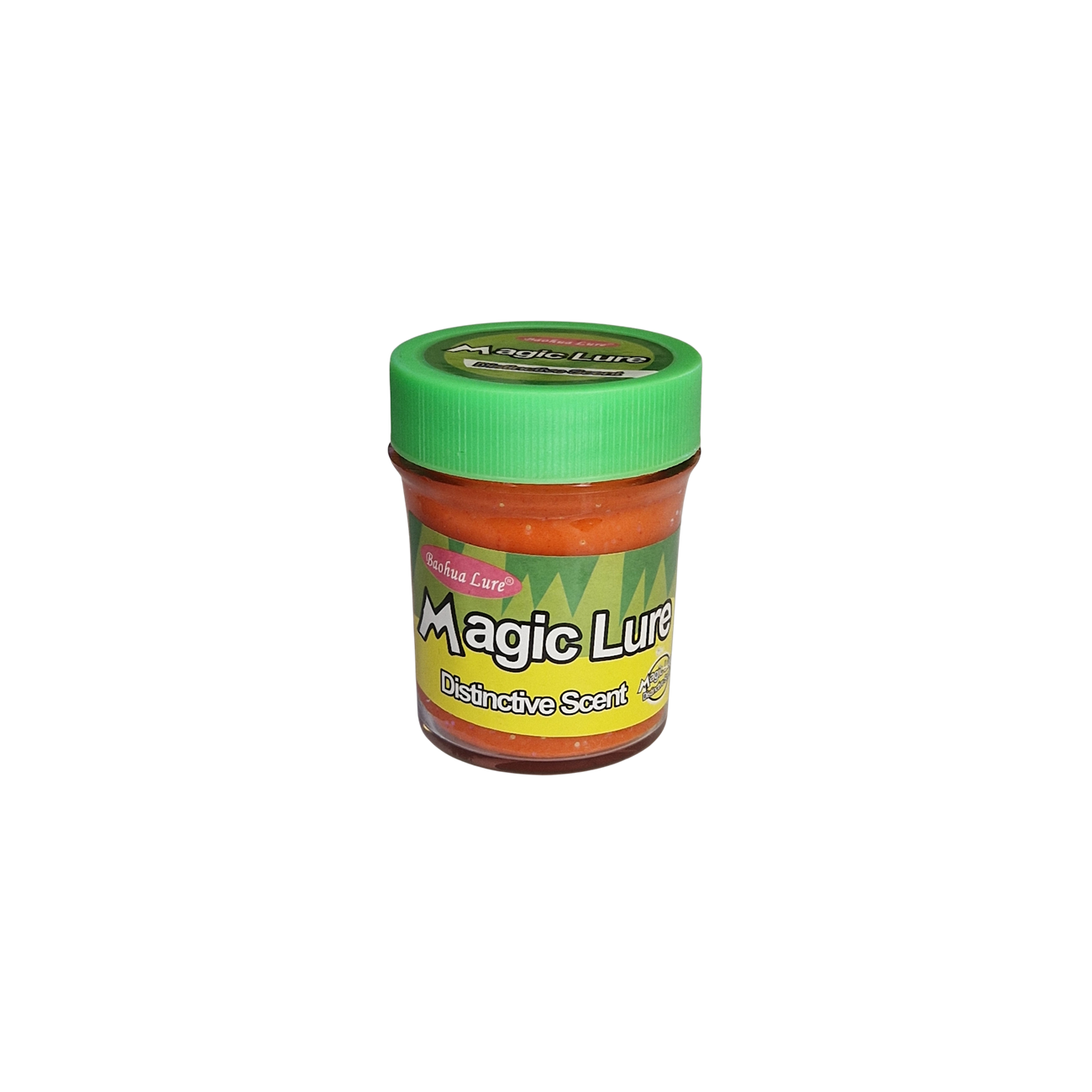 Köp Baohua Magic Lure Orange Glitter - Garlic på Miekofishing.se!