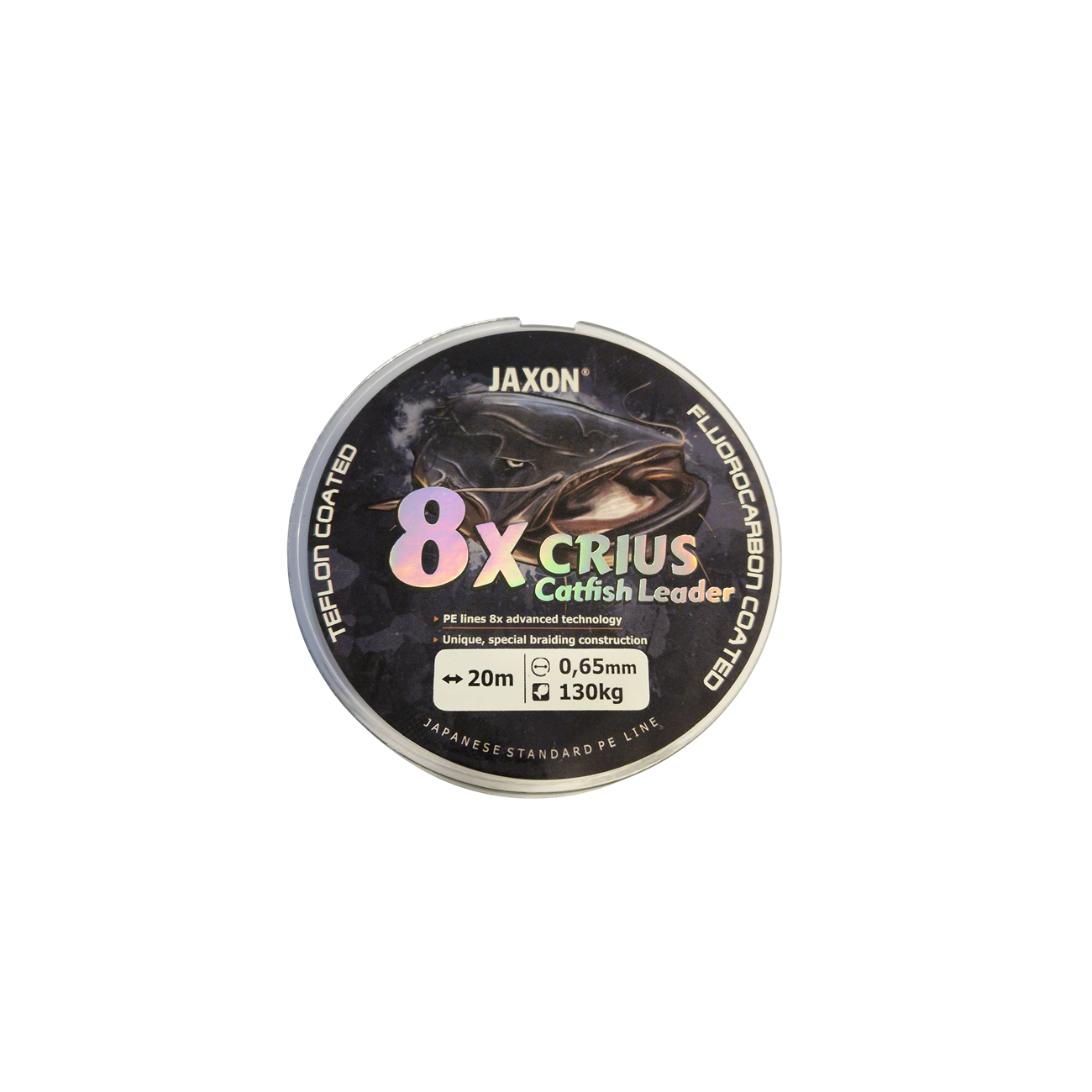 Köp Jaxon 8x CRIUS Catfish Leader 130kg 0,65mm - 20m på MiEKOfishing!