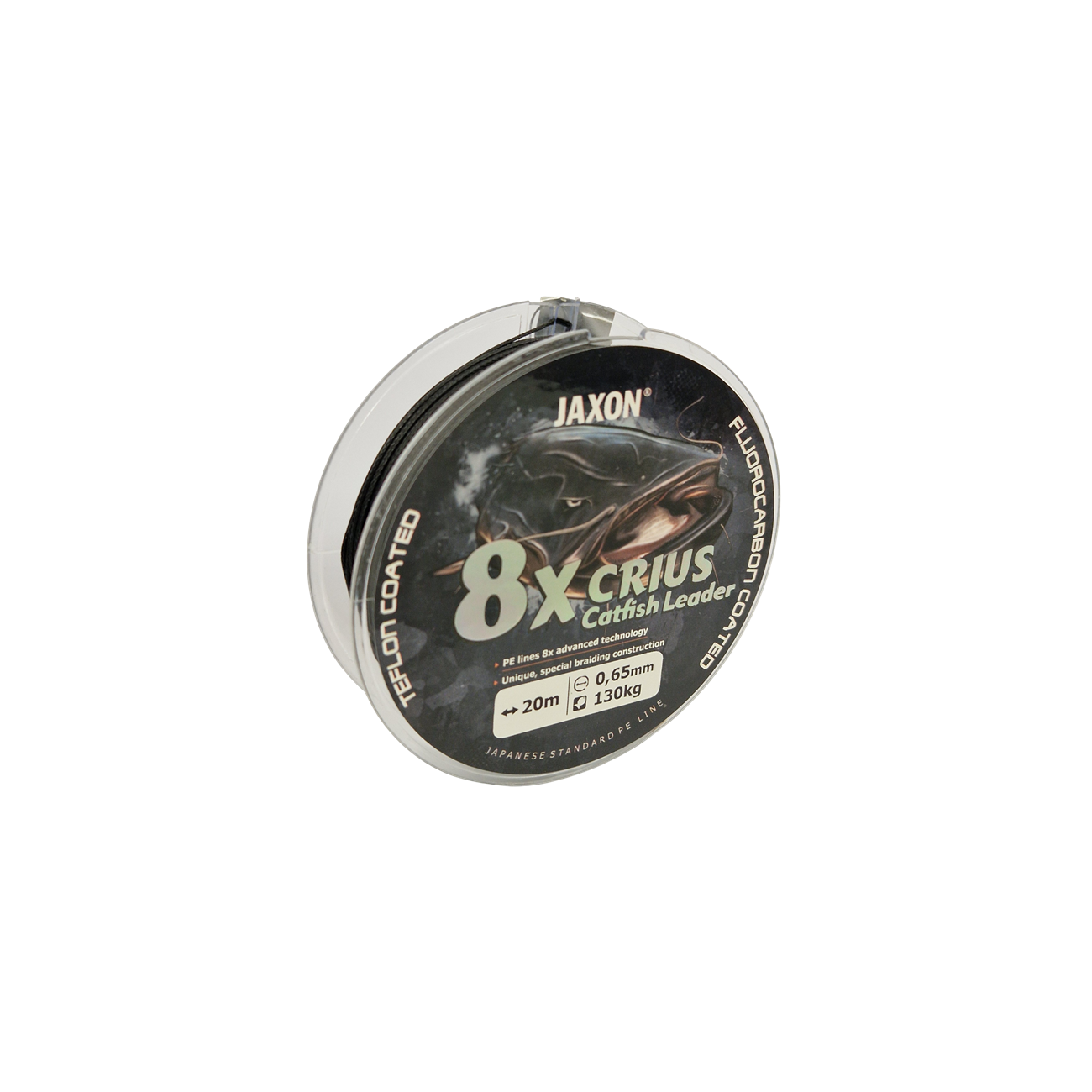 Köp Jaxon 8x CRIUS Catfish Leader 130kg 0,65mm - 20m på MiEKOfishing!