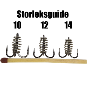 Köp Hurricane Degkrok - stl 12 (5pack)  på Miekofishing.se