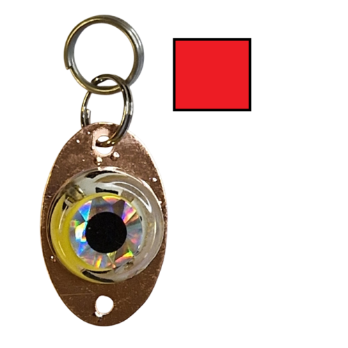 Köp Blinkögat Mini-Mini - Röd (Miniblänke med Blink) på MiEKOfishing!