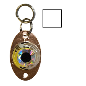 Köp Blinkögat Mini-Mini - Vit (Miniblänke med Blink) på MiEKOfishing!