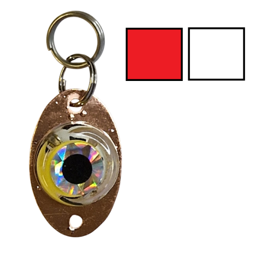 Köp Blinkögat Mini-Mini - Röd/Vit (Miniblänke med Blink) på MiEKO!