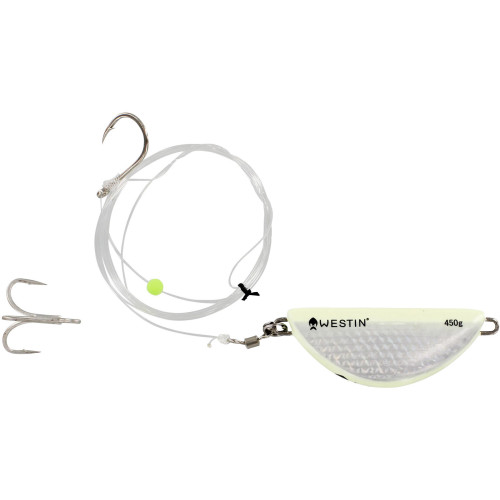 Köp Westin Halibut Anti Twist Rig 550 gr - Glow på Miekofishing!