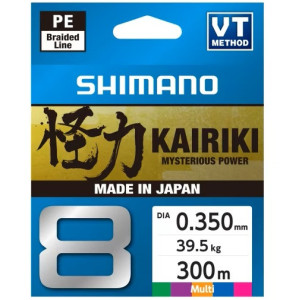 Köp Shimano Kairiki-8, 0,350mm/39,5kg - 300m (Multi) på MiEKOfishing!