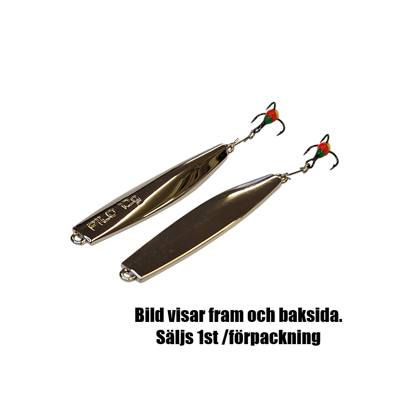 Köp Hurricane Pilopirken 12 gr 50mm - Silver på MiEKOfishing.se!