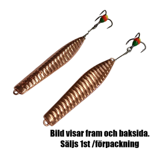 Köp Hurricane Vickepirken 7 gr 46mm Räfflad - Koppar på MiEKOfishing!