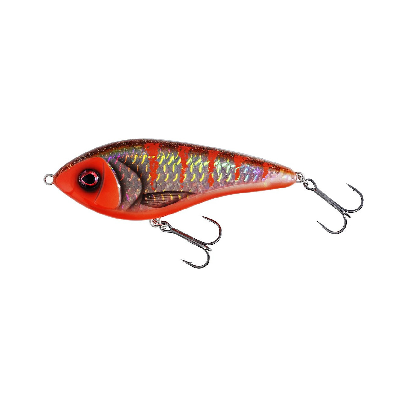 Köp Westin Swim 12cm Sinking - 3D Rocky Red på Miekofishing!