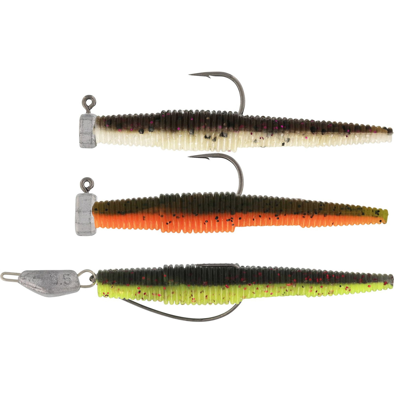 Köp Westin Ned Worm Slim RnR  - Dark Water Mix på MiEKOfishing.se!