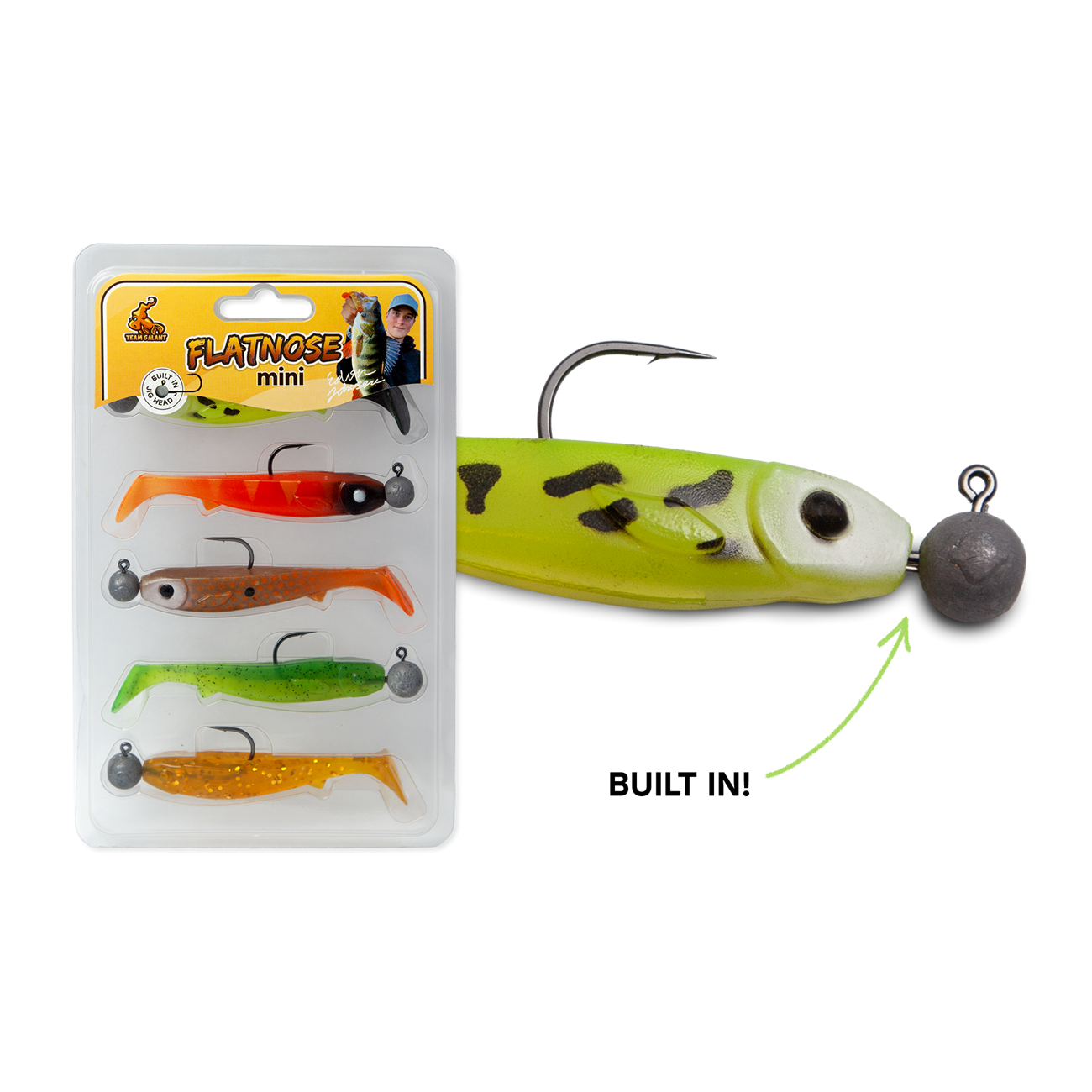 Köp FFlatnose Mini 9 cm RnR - Grumligt Vatten (5-pack) på MiEKO!