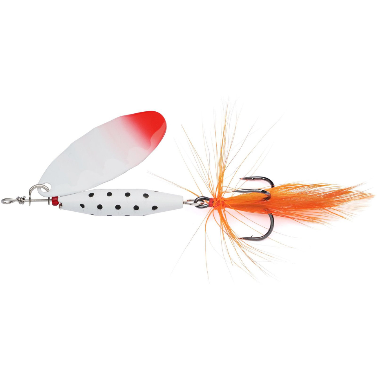 Köp ABU Reflex White Spinnare 12g - Red Head på Miekofishing.se!