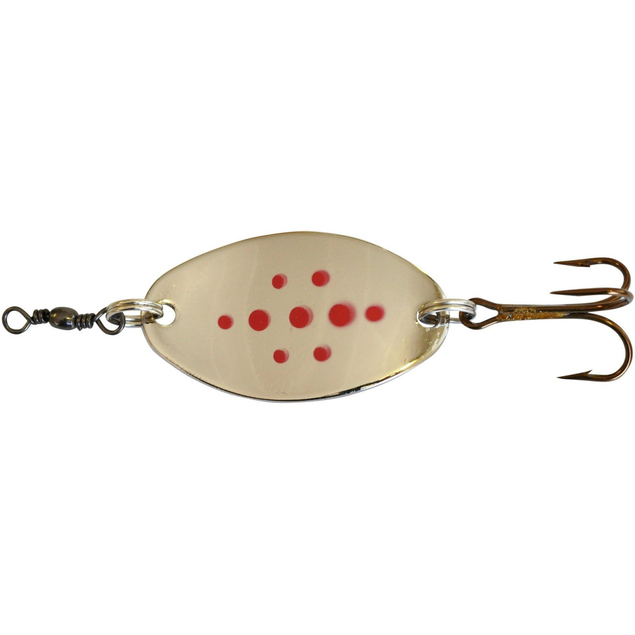 Köp klassiska Lill-Öringen 10g - Silver Red Dots på Miekofishing.se
