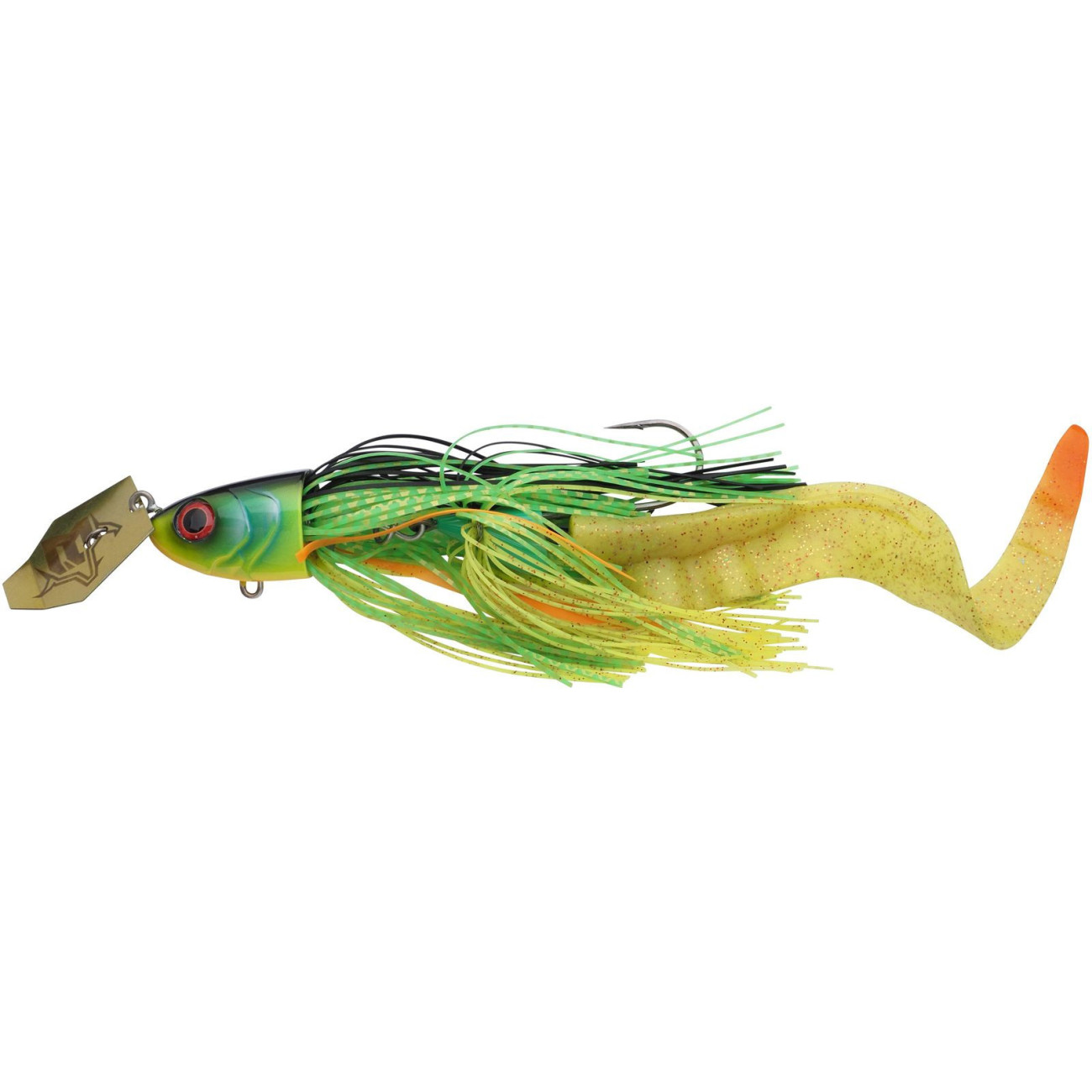 Köp Abu Beast Bladed Jig 25 cm - Fire Tiger på Miekofishing.se!