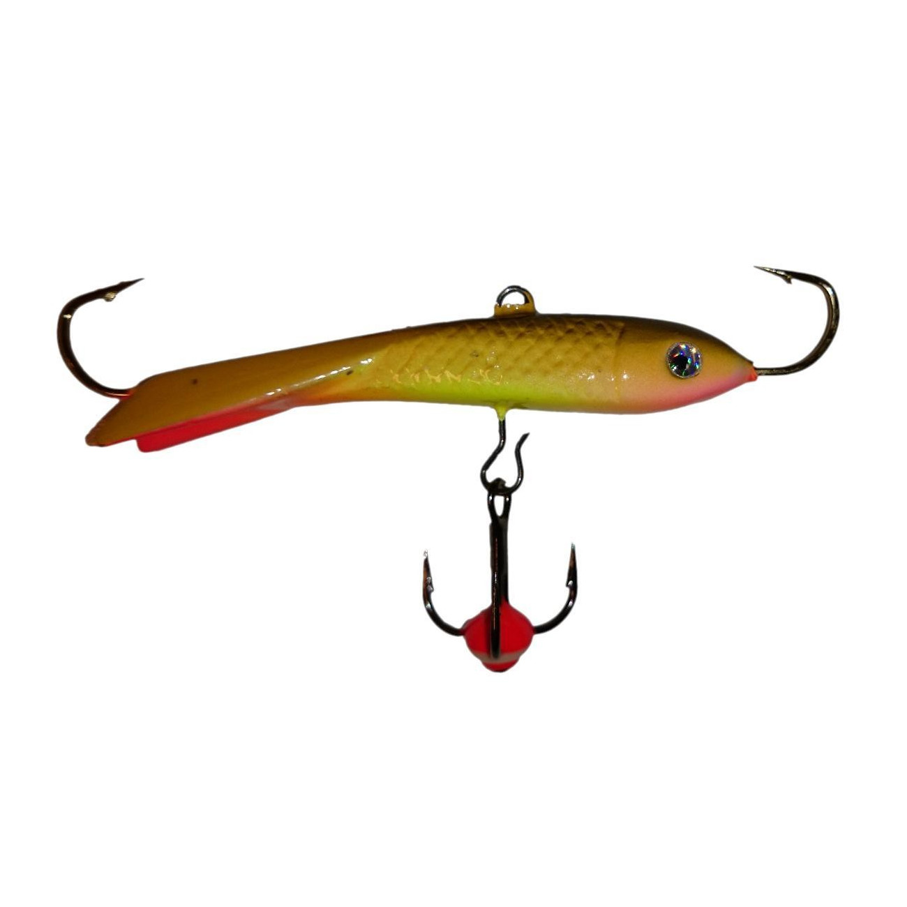 Balanspirk Stenträsk 40 mm, Brun/gul