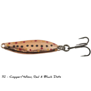 Köp Turbodraget 14g - Färg 32 Copper Y/R/B Dots på Miekofishing.se!