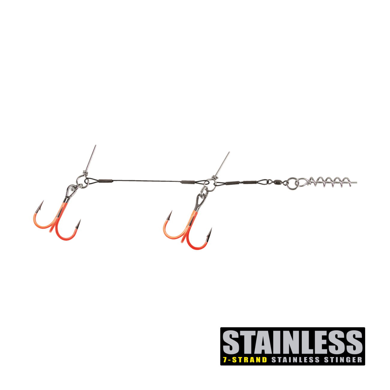 Köp CWC Pro UV Orange Stinger SS Original Tandem 2/0 på Miekofishing!