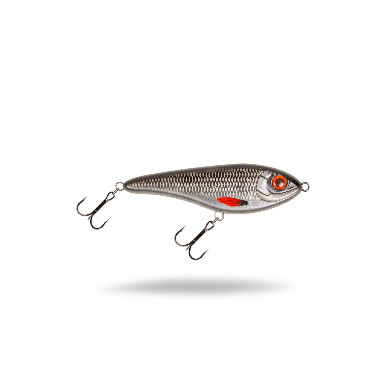 Köp Buster Jerk Shallow 15cm 66g - Natural Roach på Miekofishing.se!