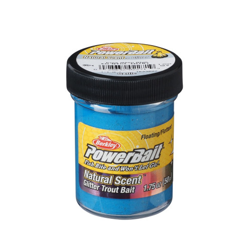 Köp Powerbait Glitter Garlic - Pure Neon Blue på Miekofishing.se!