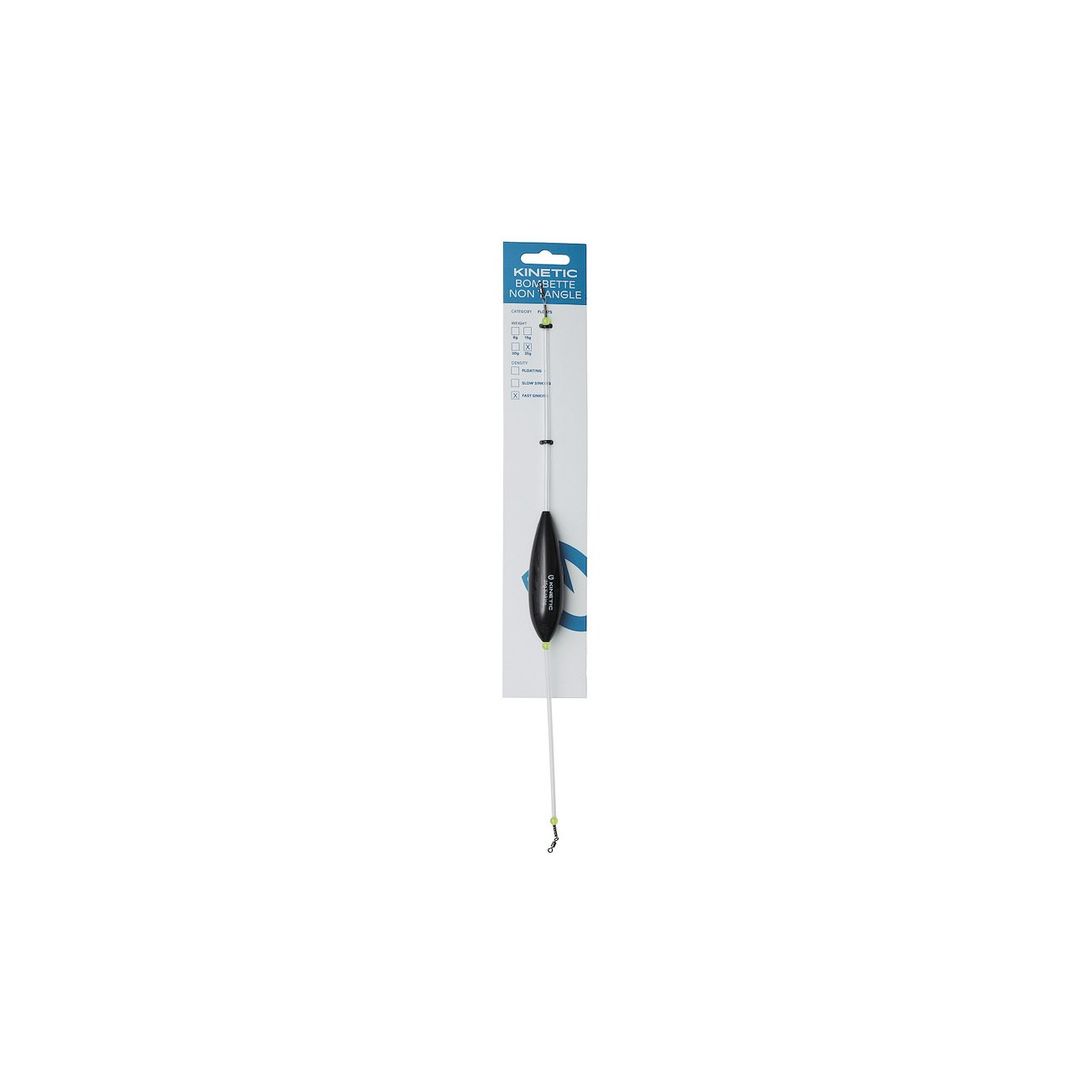 Köp Kinetic Bombette Non Tangle Black - FS 15g på Miekofishing.se